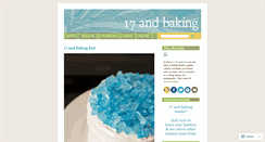 Desktop Screenshot of 17andbaking.com